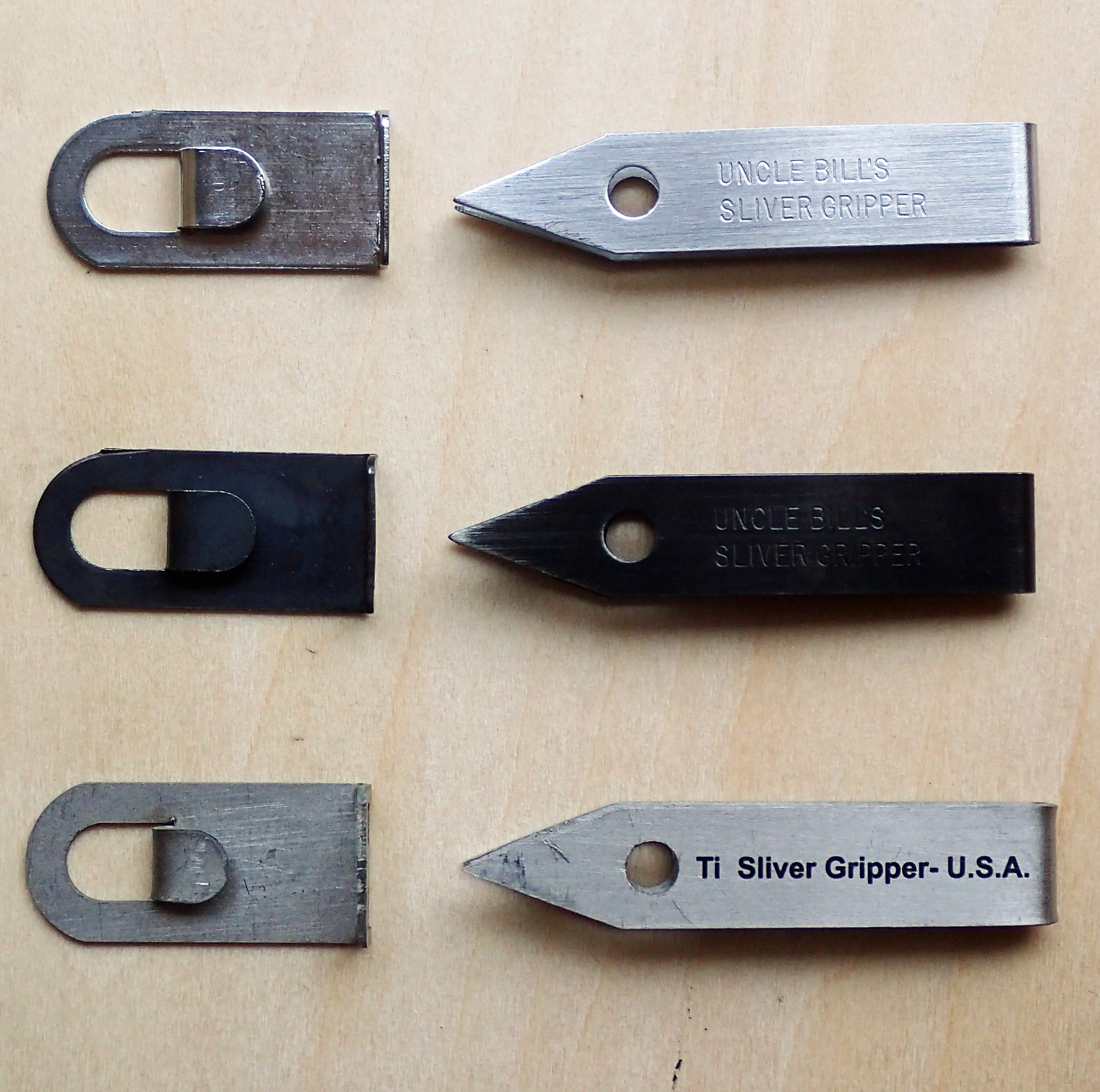 Made In USA NEW Sliver Gripper Ti Precision Tweezers Titanium Construction