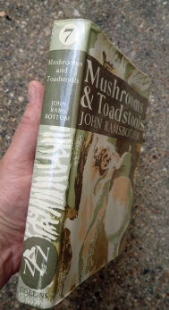 The New Naturalist series has been published since 1945. John Ramsbottom's volume- Number 7 in the series- Mushrooms and Toadstools, is a classic first published in 1953, mine is a reprint from 1969. The information in this book has never, to my knowledge, been repeated in any other book on the subject. Obviously some nomenclature has changed in the intervening years but the 'whys' and genus detail is accessible and really puts these fascinating species into context, including detail from when first collected and described