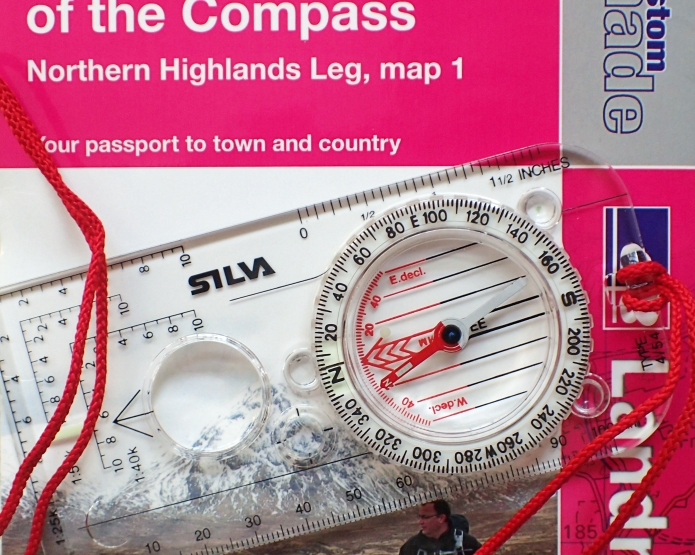 New Silva Expedition 4 compass. Some of the terrain being crossed on my Three Points of the Compass walk will require good navigation, this is an excellent tool for the job