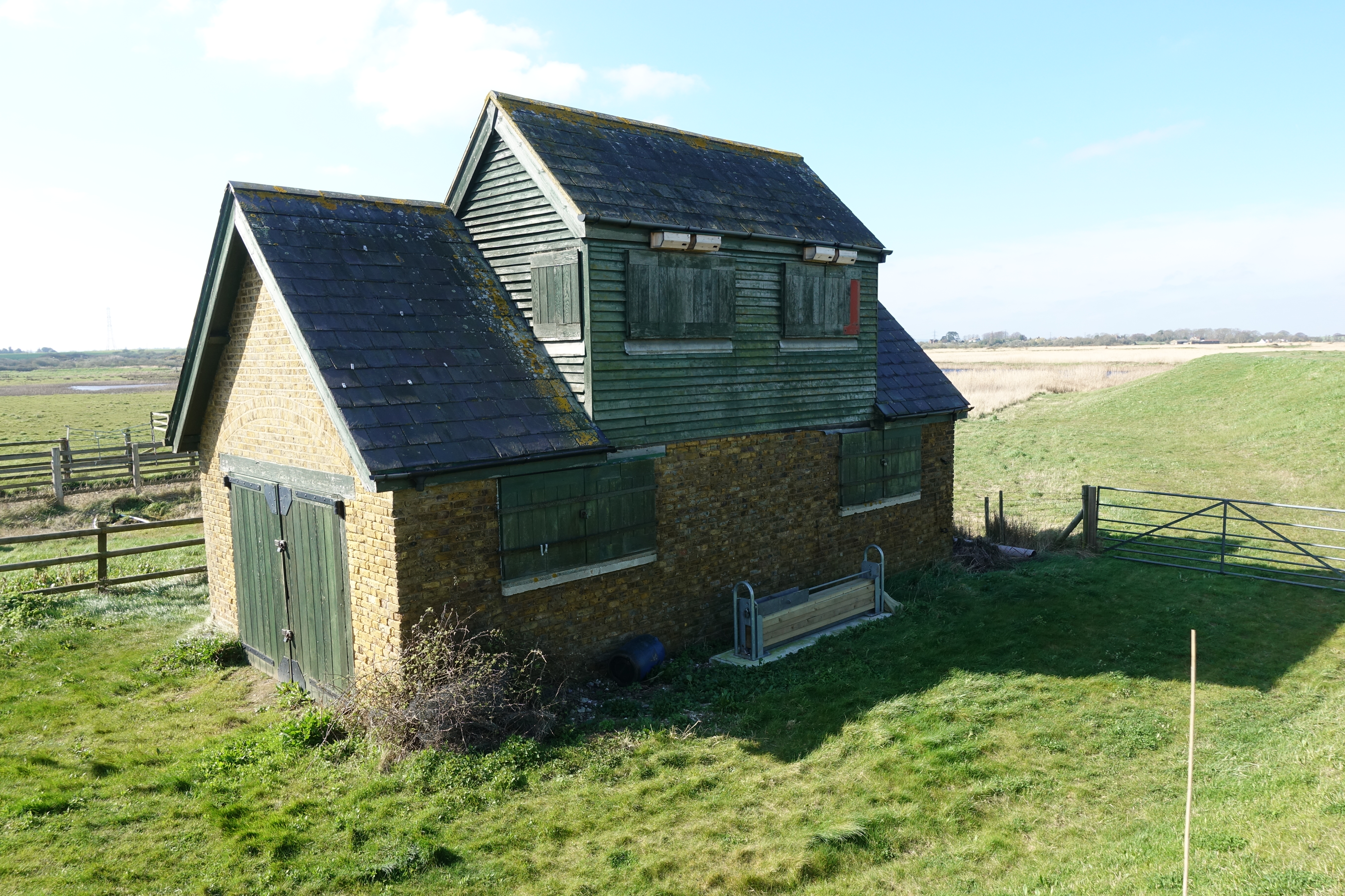 The Old Watch House at Oare Marshes