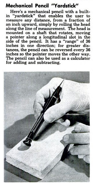 A short desciption of the Roller Rule was made in Popular Mechanics magazine. p155, March 1950