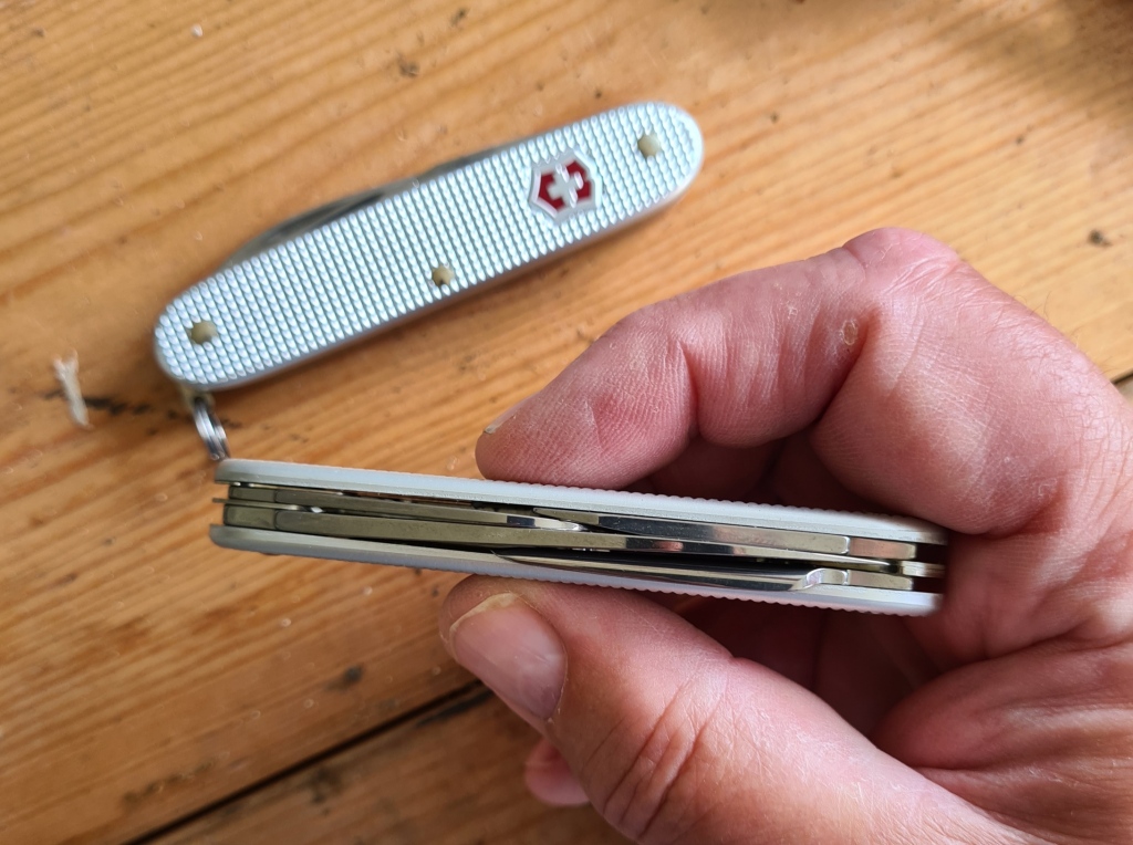 Victorinox have included slightly thicker tools on their popular Pioneer range of knives